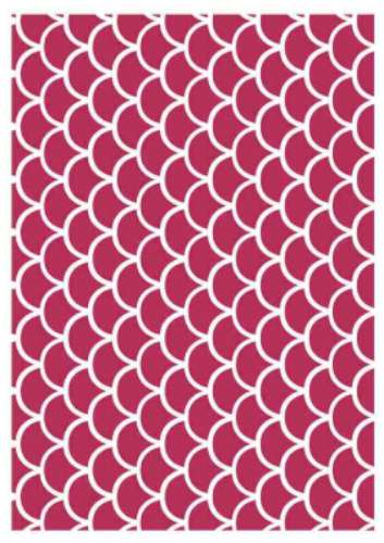 Printed Wafer Paper - Bright Pink - Click Image to Close